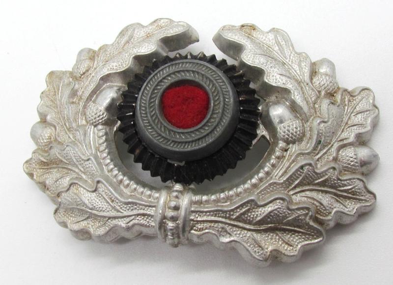 Wehrmacht (Heer) Visor Cap Wreath/Cocarde Set ( B&N 39 )