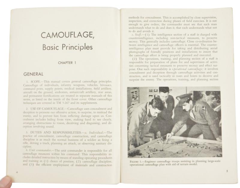 US WW2 Field Manual Basic Camouflage