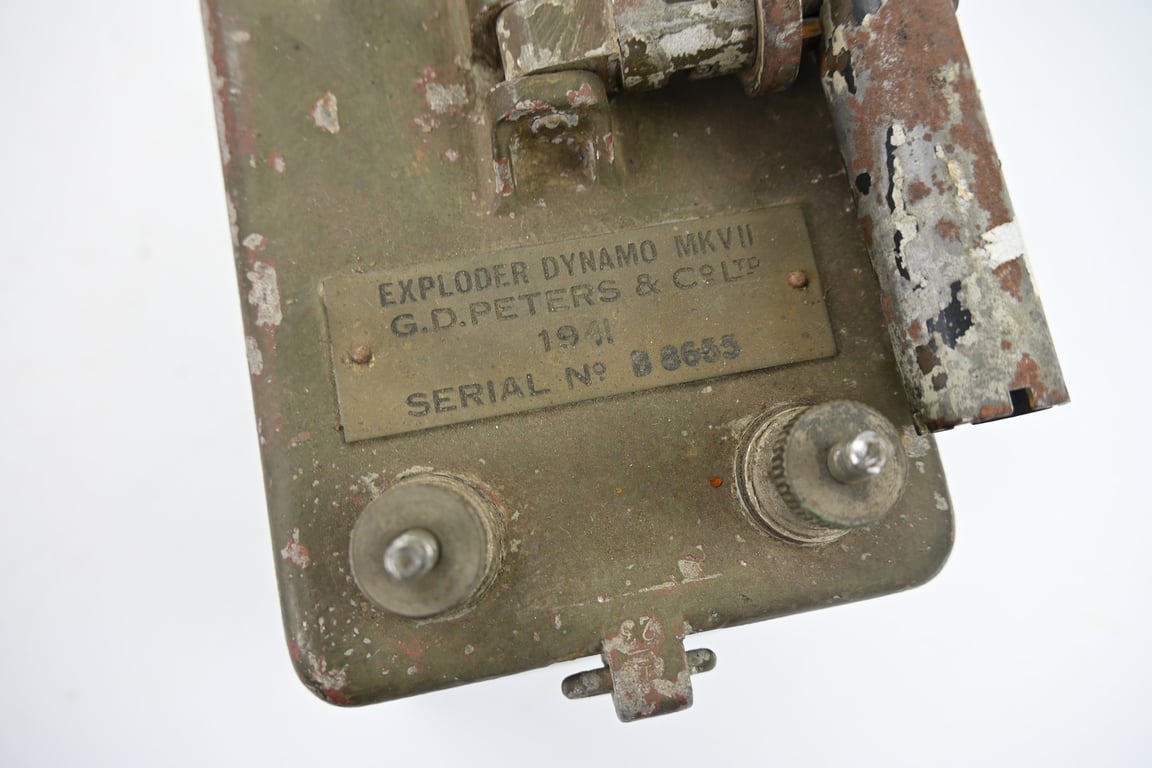 British WW2 Explorer Dynamo MK VII Blasting Machine