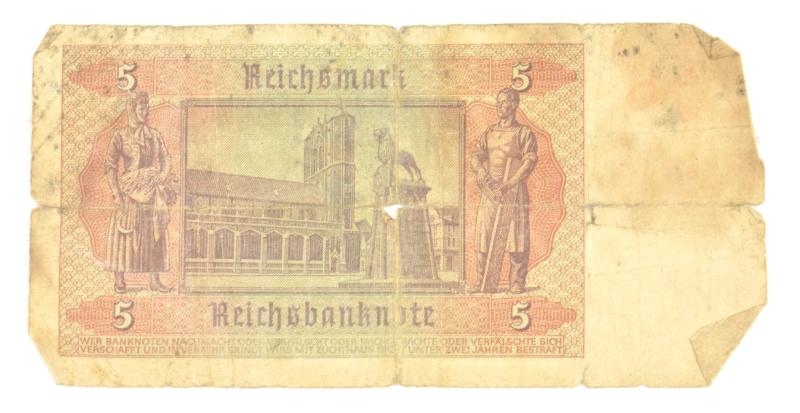 German Third Reich period Banknote