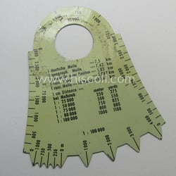 WWII-period, WH 'Marschabstände- o. Winkel-Messgerät' being an example...