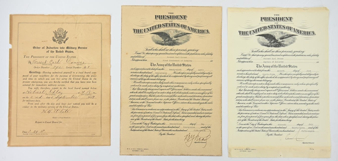 US Pre-WW2 Promotion Documents Set