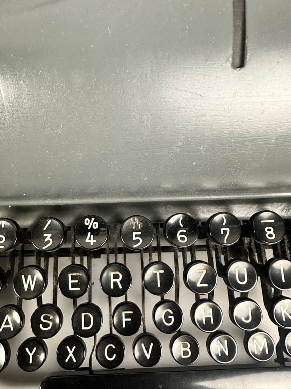Waffen-SS typewriter by Olympia