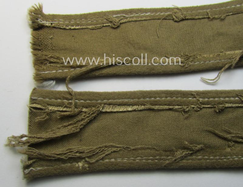 WH (LW o. Heeres) cuff-title (ie. 'Ärmelstreifen') entitled: 'Afrika' (being an example that comes in a presumably issued- albeit simply never used- ie. 'virtually mint' condition)