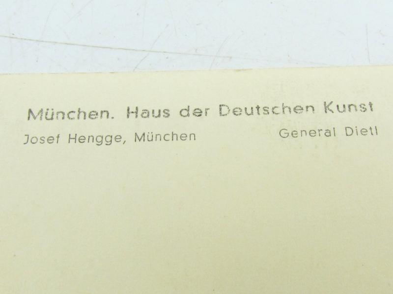 Postcard : General Eduard Dietl