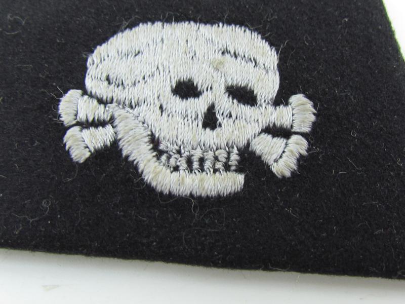 Waffen SS Totenkopf Collar Tabs Set