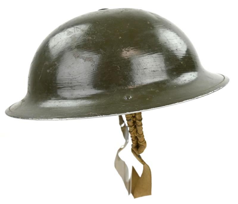 British WW2 Brodie Helmet 'Queen's Royal Regiment' (West Surrey)