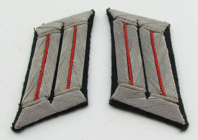 Wehrmacht ( Heer ) Artillery Officers Collar Tabs