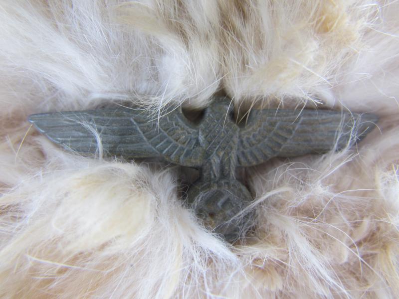 Wehrmacht ( Rabbit Fur )Winter Pelzmütze...Marked