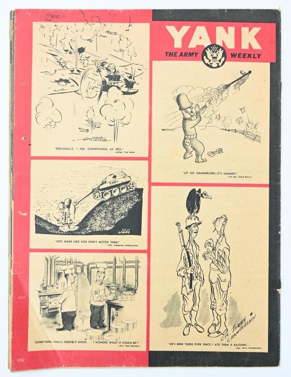 US WW2 Yank Magazine July 9, 1944 British Edition