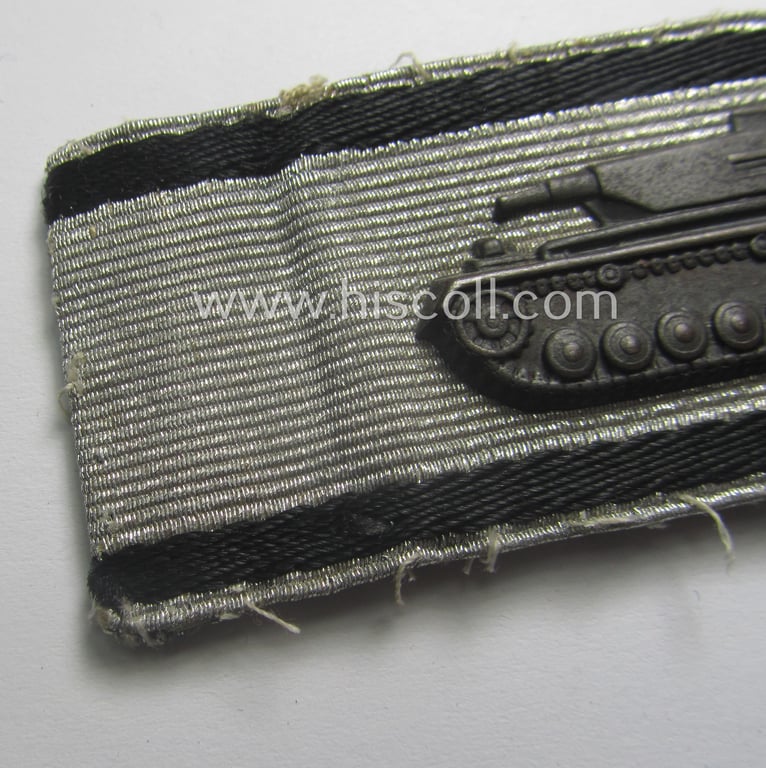 Superb, first-pattern, 'Sonderabzeichen für das Niederkämpfen von Panzerkampfwagen usw. durch Einzelkämpfer in Silber' (ie. tank-destruction badge)