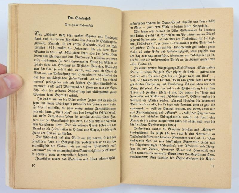 German WH Book 'Frontsoldaten Lachen'