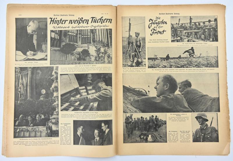 German Berliner Illustrierte Zeitung Newspaper October 1941