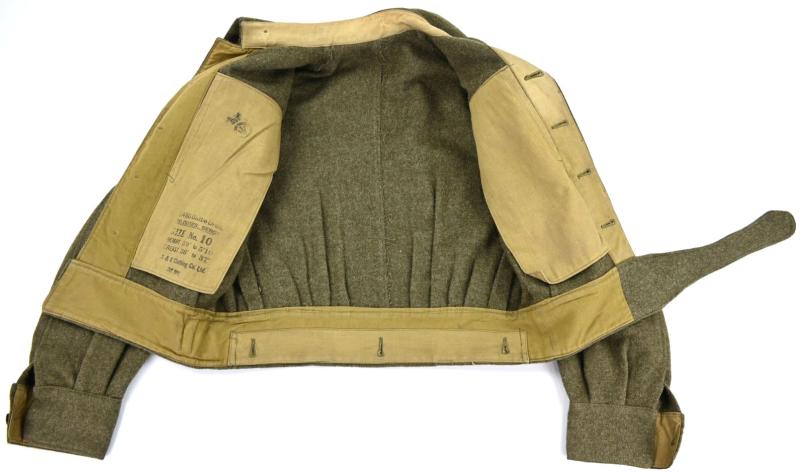 Canadian WW2 NCO Battle Dress Set 21st Army Group