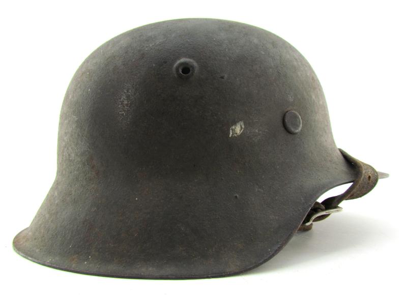 M42 Heer/Waffen-SS no decal steel helmet hkp62