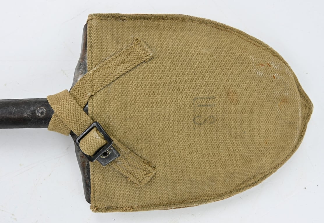 US WW2 Paratrooper Shortened T-Shovel with BM Cover