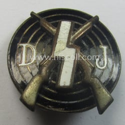 DJ (ie. 'Deutsches Jungvolk in der HJ') enamelled...