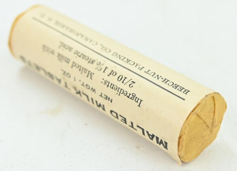 US WW2 Malted Milk Tablets