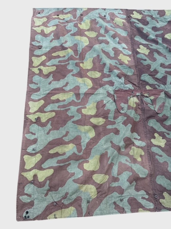 Wehrmacht/ SS Italian Camo Shelter Quarter ....Beautiful Colours