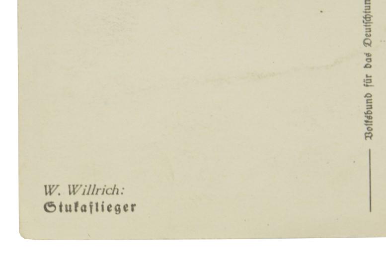 German LW Postcard 'Stukaflieger'