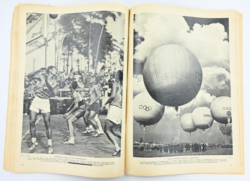 German Third Reich Olympic Magazines 'Berliner Illustrierte Zeitung