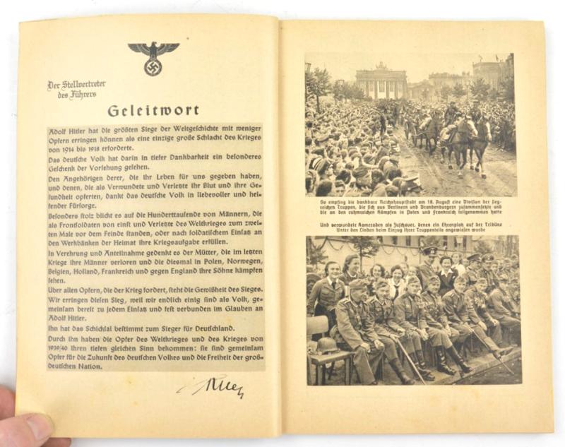 German NSKOV 1941 Yearbook