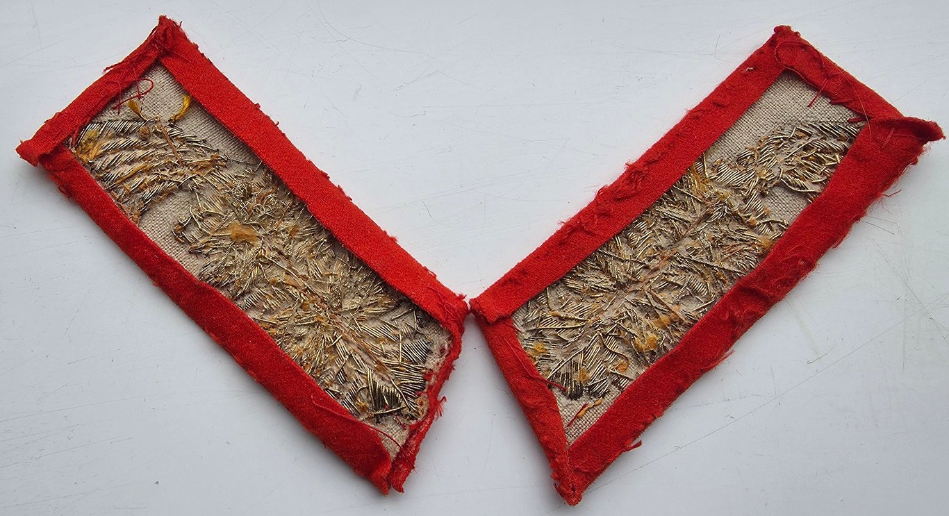 WW2 Wehrmacht Kragenspiegel für General