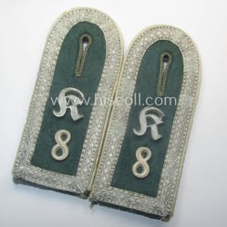 Pair of WH (Heeres )typically 'privately-purchased'-pattern, NCO-type 'cyphered'...