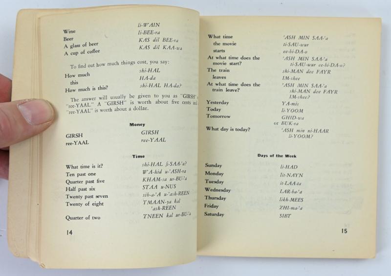 US WW2 North African Language Guide