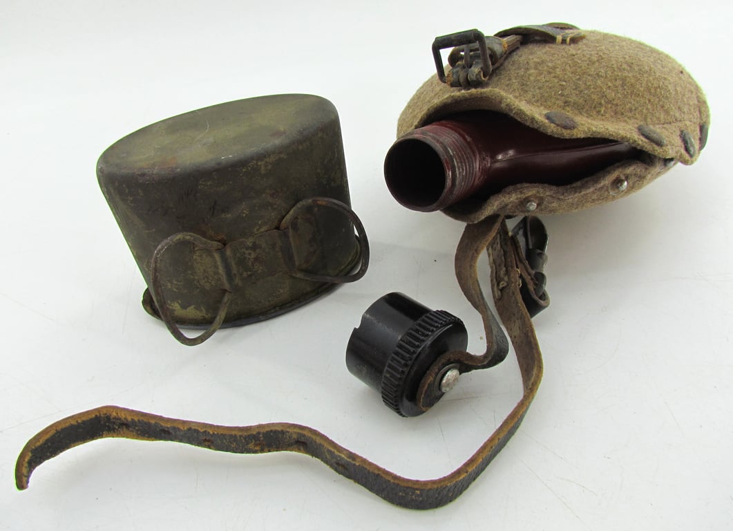 M42 Canteen (FSS43) with AEMA 42 camouflaged Canteen Cup