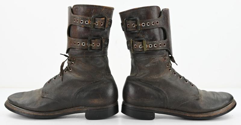US WW2 Double Buckle Combat Boots