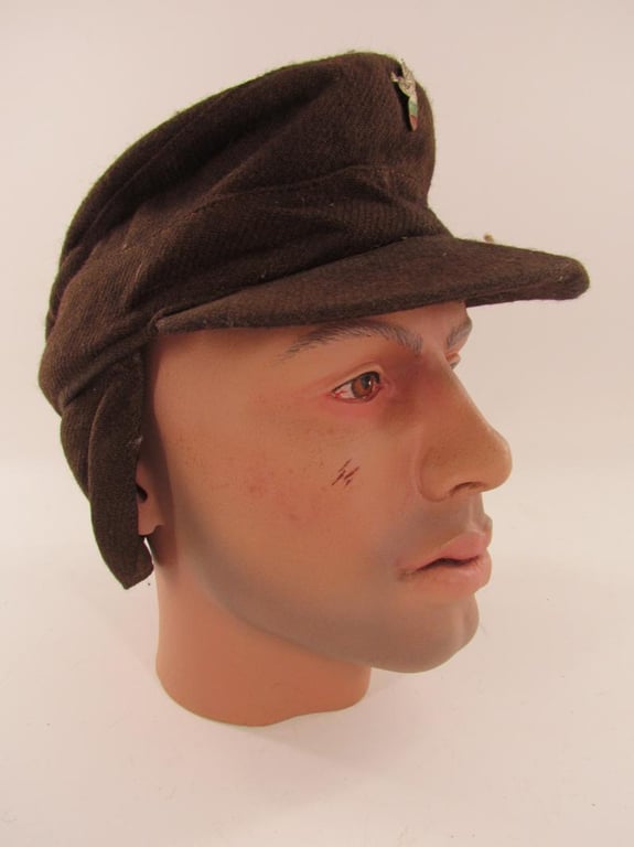 WW2 Bulgarian Armoured m43 Style Cap dated 1943