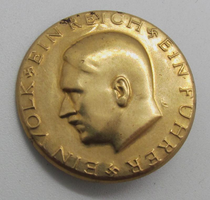 'Adolf Hitler' Sympathy Pin Elections 1933