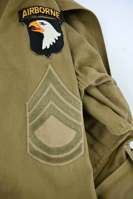 US WW2 M42 Combat Jumpjacket 101st Airborne Division