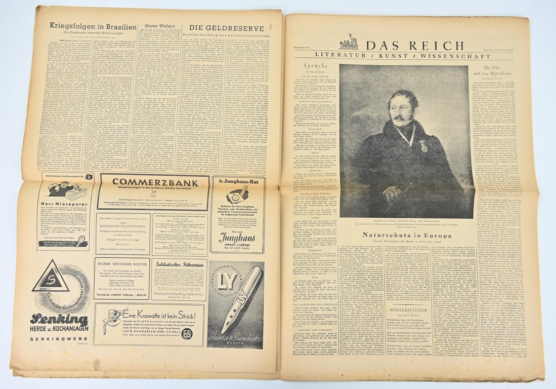 German Newspaper “Das Reich” December 1943