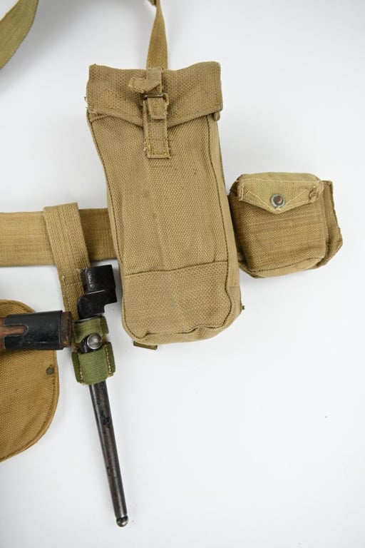 British WW2 Complete Webbing Rig