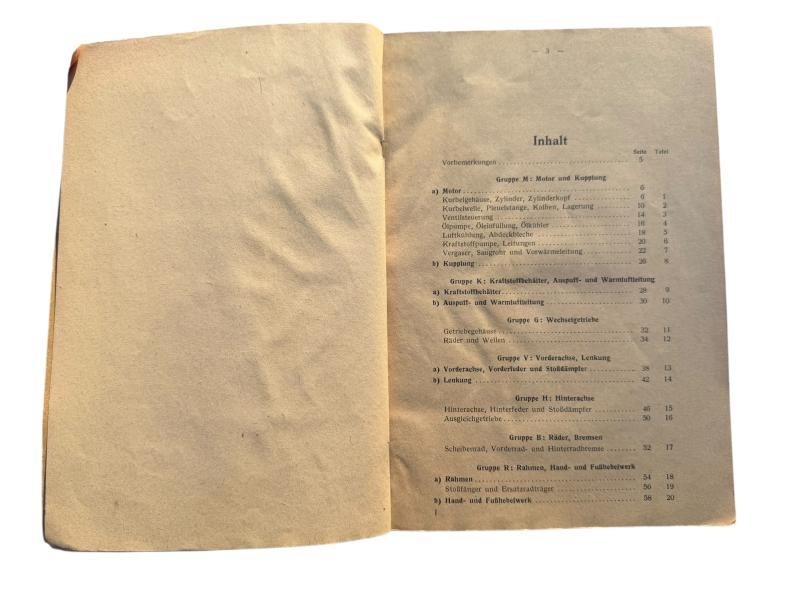 KDF Booklet/Manual -1944-