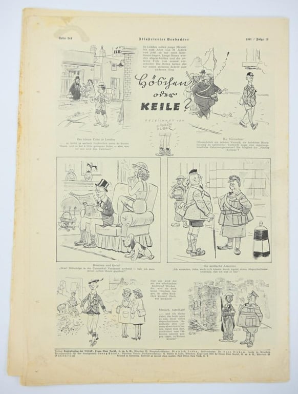 German Third Reich Magazin Illustrierte Beobachter May 1st, 1941