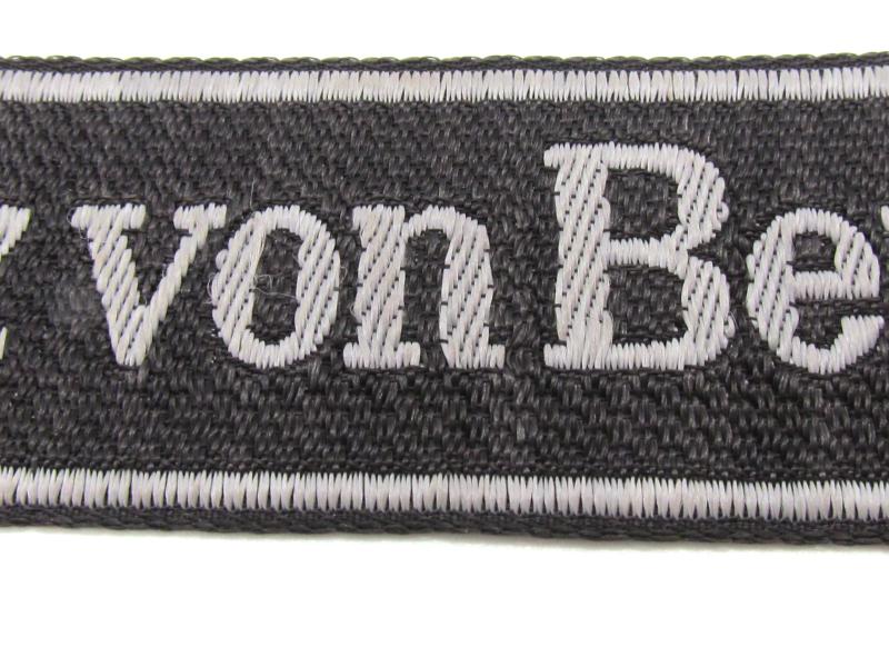 Waffen-SS 17. Panzergrenadier Division ‘Götz von Berlichingen’ Bevo Cufftitle