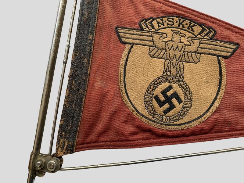 NSKK Vehicle Pennant with Frame