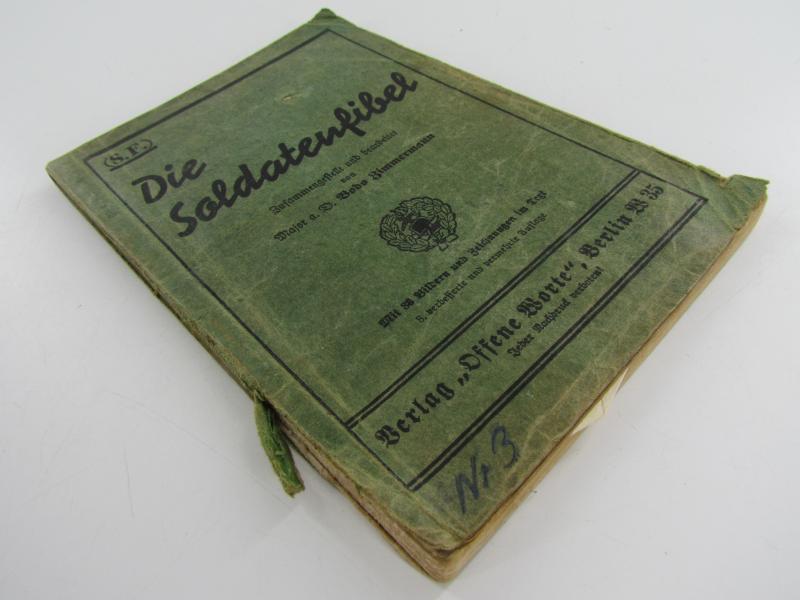 Die Soldatenfibel' Instruction Booklet 1936