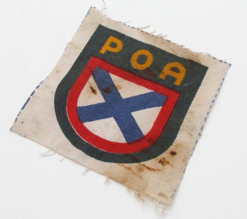 German WWII Russian POA Volunteer Sleeve Shield