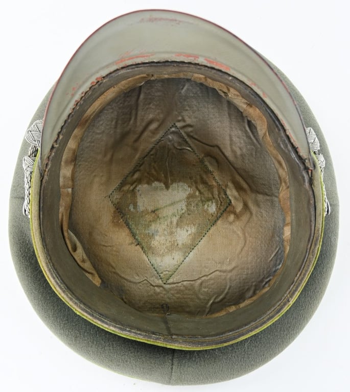 German WH Officer Panzer-Grenadier Visor Cap