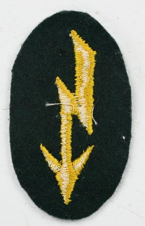German WH Signal Troops Sleeve Patch