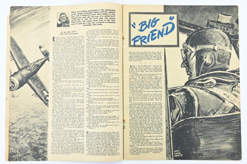 US WW2 Yank Magazine July 9, 1944 British Edition