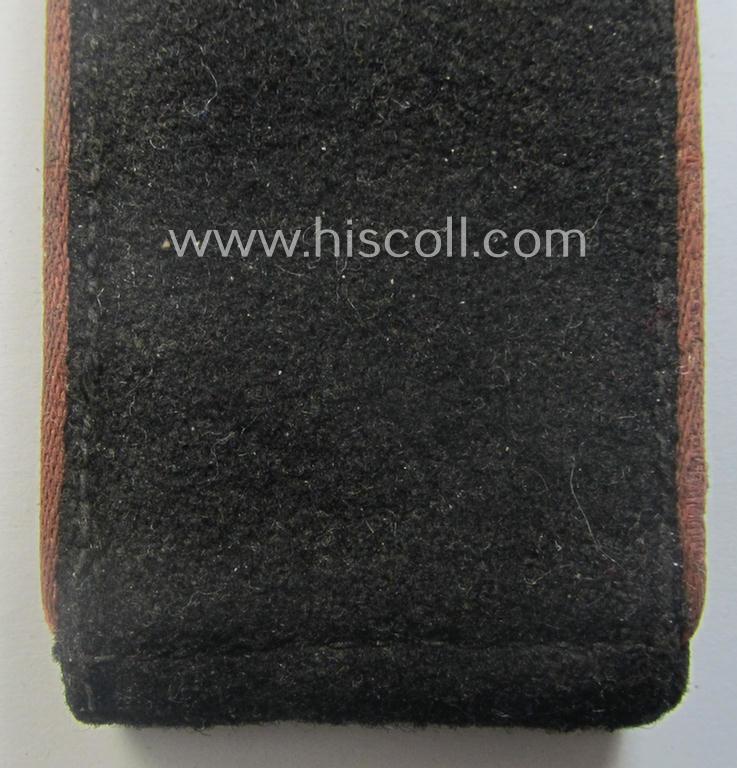 Single, WH (Heeres) EM-type shoulderstrap for usage by a: 'Soldat' who served within the: 'Panzer-Truppen'