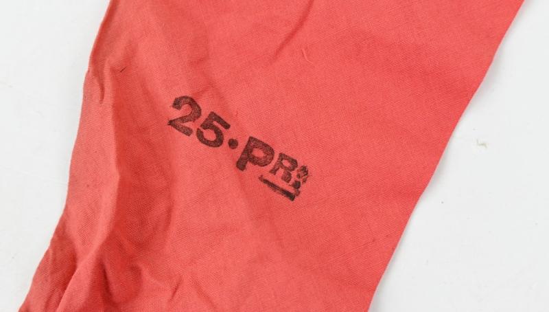British WW2 25Pds Grenade Powder Bag