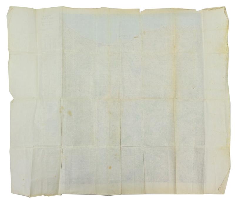 British WW2 Officer Mapcase 'Caen Normandy'