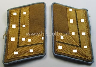 Fully matching pair of N.S.D.A.P.-type collar-patches (ie. 'Kragenspiegel...