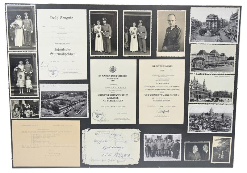 German WH Document Grouping 'Obergefreiter Alfred Aselmeyer'